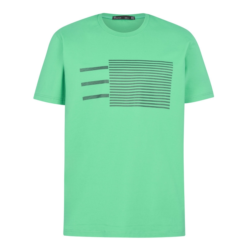 تی شرت آستین کوتاه مردانه باینت مدل 2261786 رنگ سبز