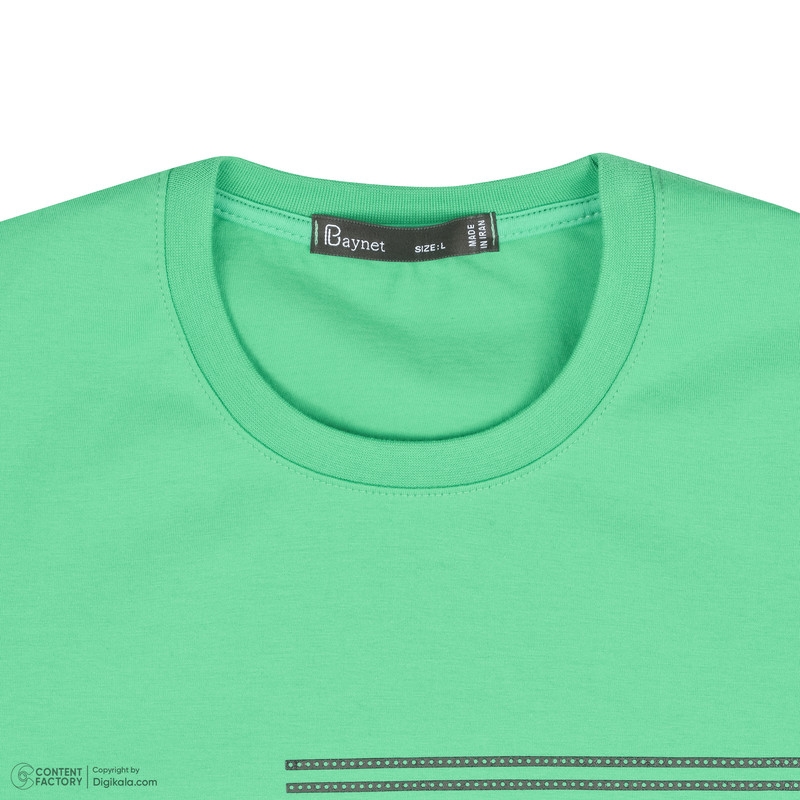 تی شرت آستین کوتاه مردانه باینت مدل 2261786 رنگ سبز