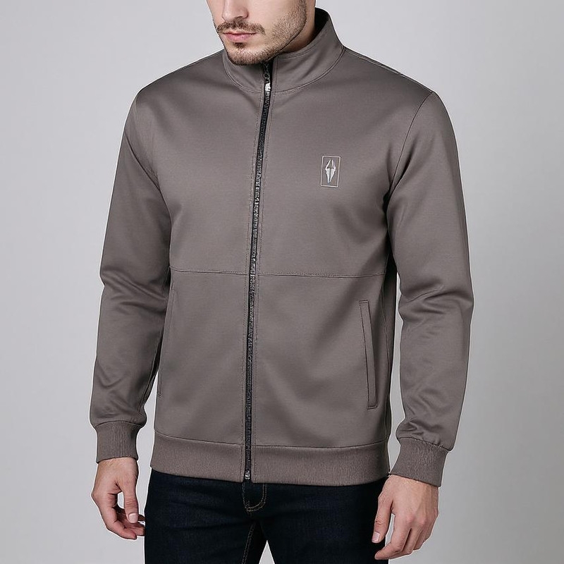 سویشرت مردانه ایزی دو مدل 8170 رنگ طوسی